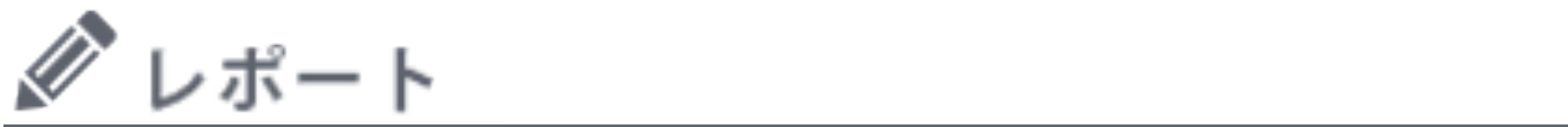 レポート
